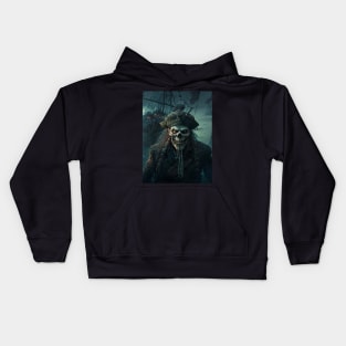 Pirate skeleton Kids Hoodie